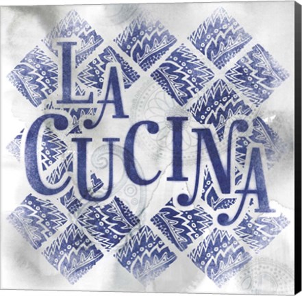 Framed La Cucina Print