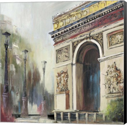 Framed Arc De Triumph Print