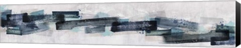 Framed Paint Strokes Print