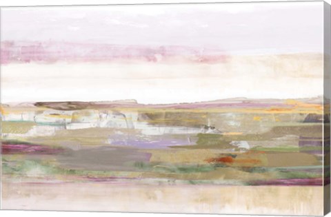 Framed Pink Landscape Print