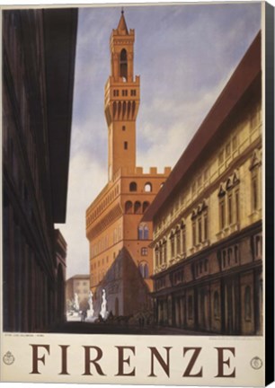 Framed Firenze Print