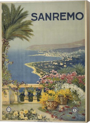 Framed San Remo Print