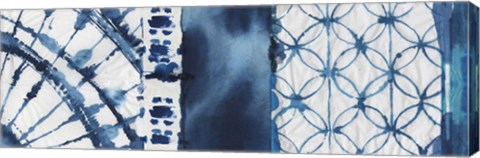 Framed Shibori Patchwork II Print