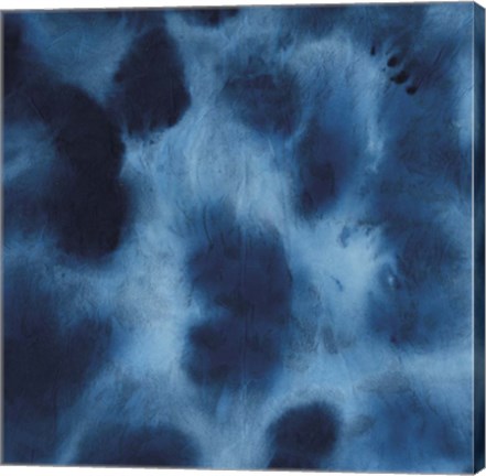 Framed Indigo Dye VII Print