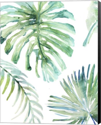 Framed Palm Leaf Variation Print