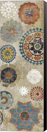 Framed Oriental Pattern IV Print