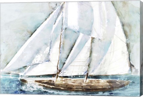 Framed Big Bad Sailboat Print