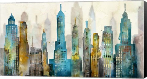 Framed City Sky Print