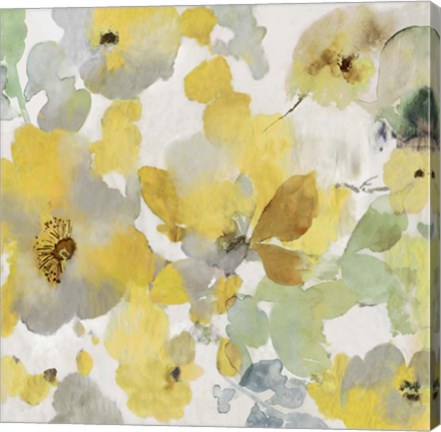 Framed Sunny Floral II Print