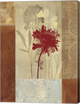 Framed Garden Patchwork Print