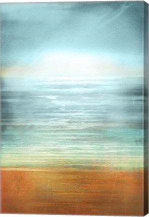 Framed Ocean Abstract Print