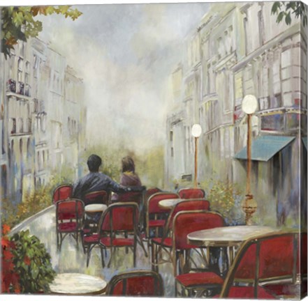 Framed Paris Cafe Print