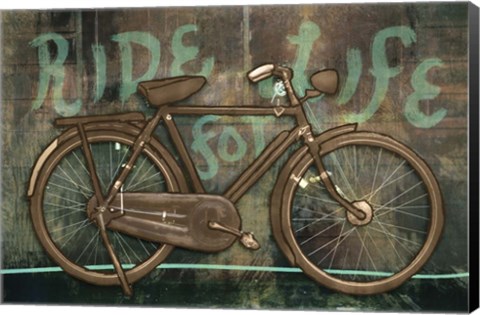 Framed Ride for Life Print