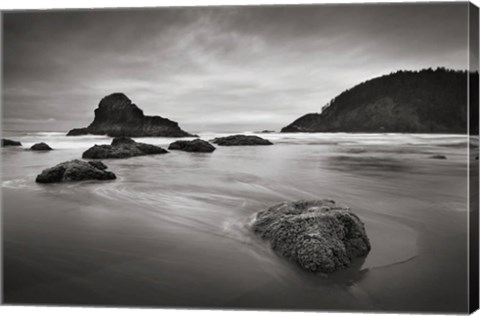 Framed Indian Beach II Print