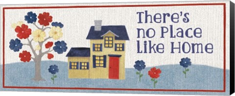 Framed No Place Like Home v1 Print