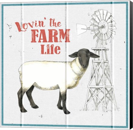 Framed Farm To Table VII Print