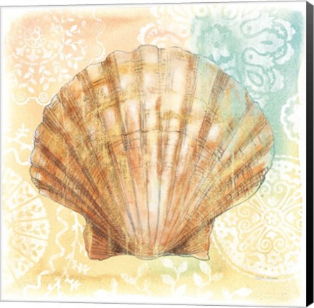 Framed Golden Treasures VIII Print