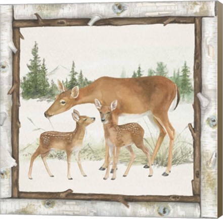 Framed Family Cabin II Print