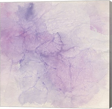 Framed Crinkle Violet Print