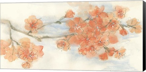 Framed Peach Blossom III Print