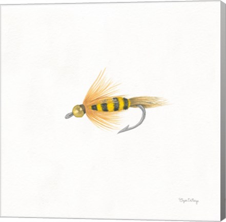 Framed Gone Fishin VII Print