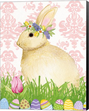 Framed Spring Bunny III Print