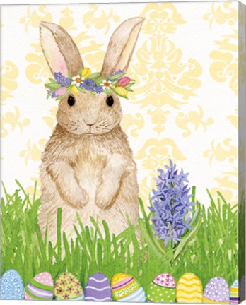 Framed Spring Bunny II Print