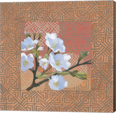 Framed Spring Pear Blossoms Print