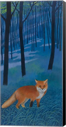Framed Edge of the Woods Print