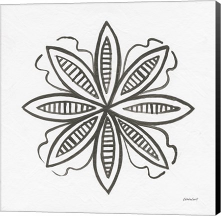 Framed Patterns of the Amazon Icon I Print