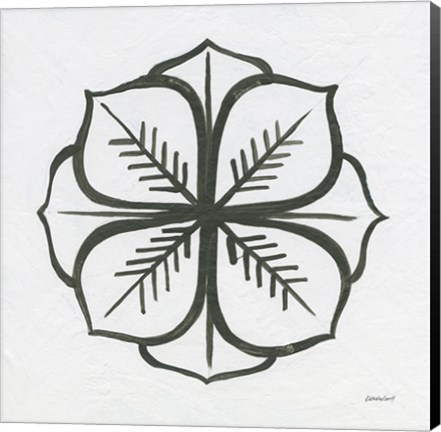 Framed Patterns of the Amazon Icon II Print
