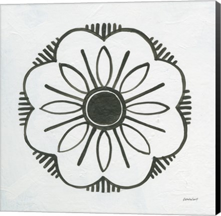 Framed Patterns of the Amazon Icon V Print