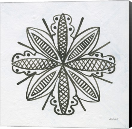 Framed Patterns of the Amazon Icon IV Print