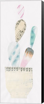 Framed Collage Cactus VII Print