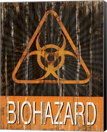 Framed Biohazard Print