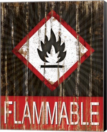 Framed Flammable Print