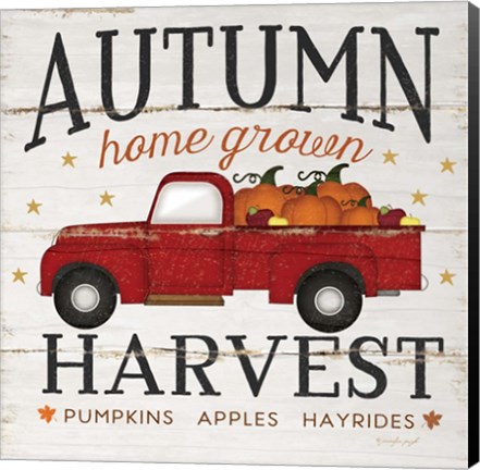 Framed Autumn Harvest Print