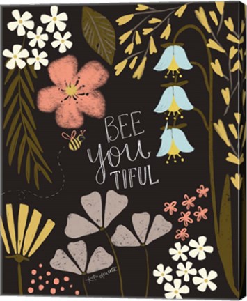 Framed Bee You Tiful Print