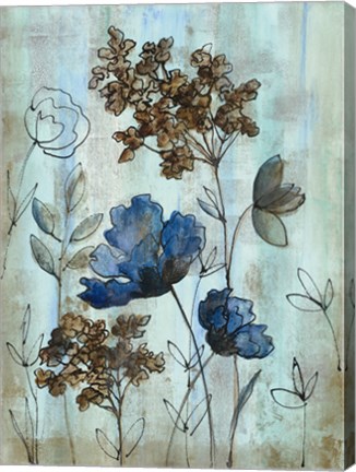 Framed Botanical Trio III Print