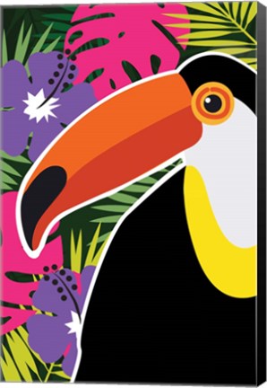 Framed Tropical Toucan Print