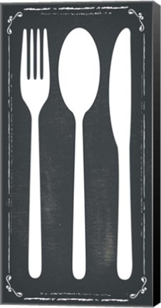 Framed Utensils Print