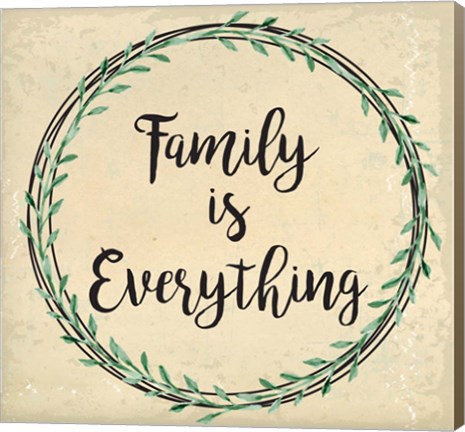 Framed Family is Everything Print