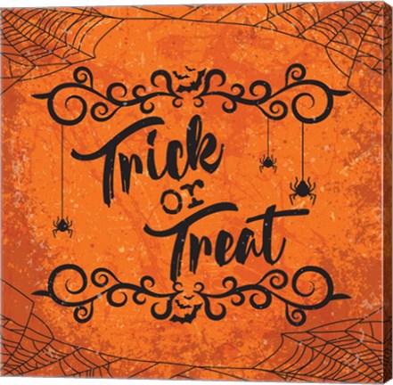 Framed Trick or Treat Print