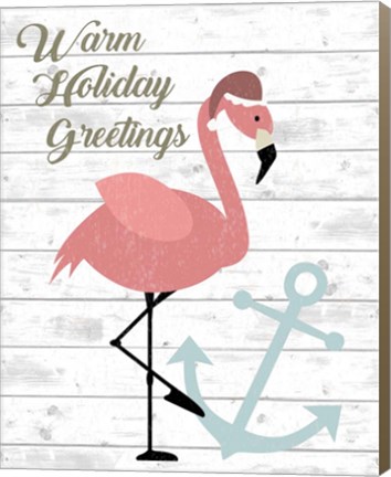 Framed Warm Holiday Greetings Print