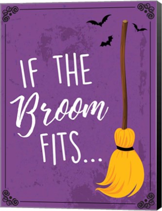 Framed Broom Fits Print