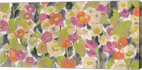 Framed Velvety Florals Print
