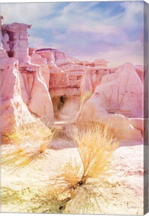 Framed Bisti Badlands Desert Sculpture II Print