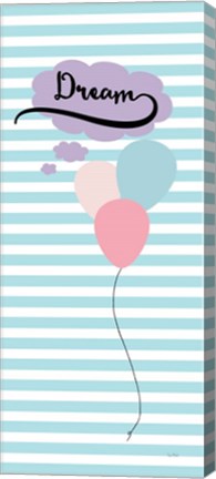 Framed Dream Balloons Print