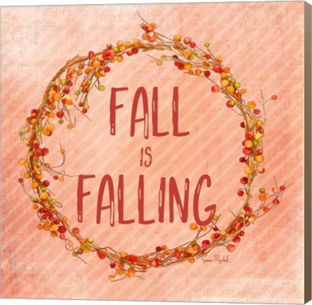 Framed Fall is Falling Print