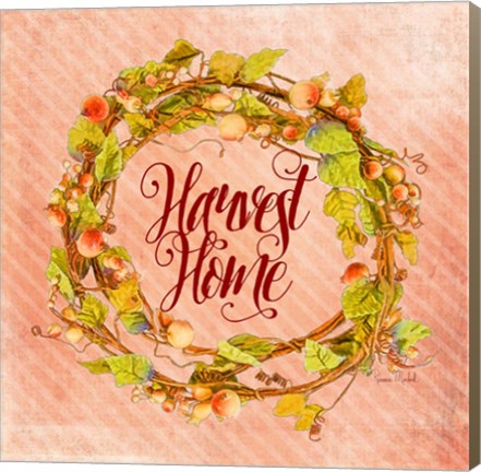 Framed Harvest Home Print